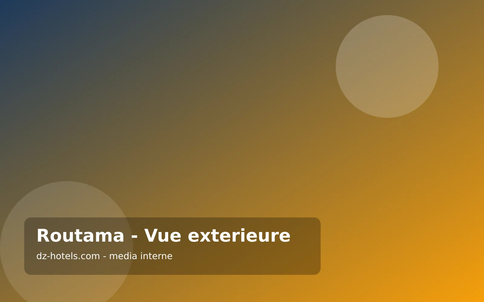 Routama Alger